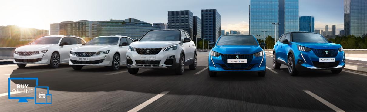 Peugeot Electric and Hybrid Range